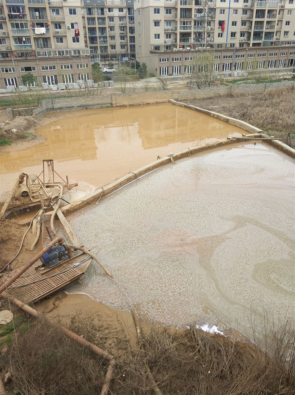 黄流镇沉淀池淤泥清理-厂区废水池淤泥清淤