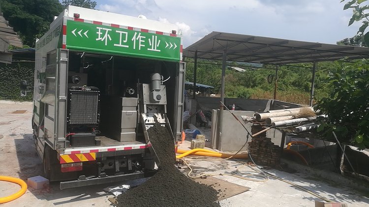 黄流镇污泥干湿分离技术