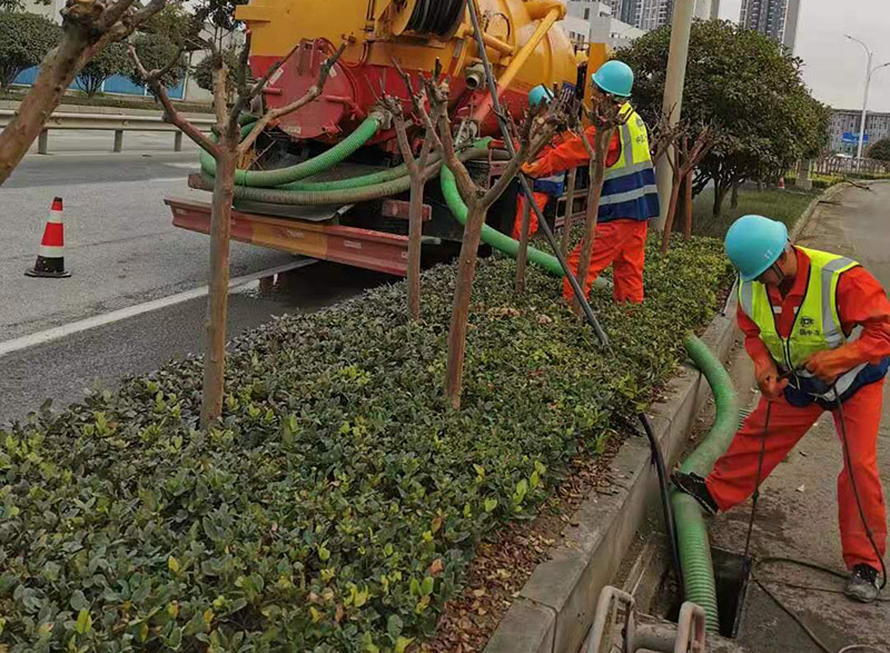 黄流镇市政管道清淤